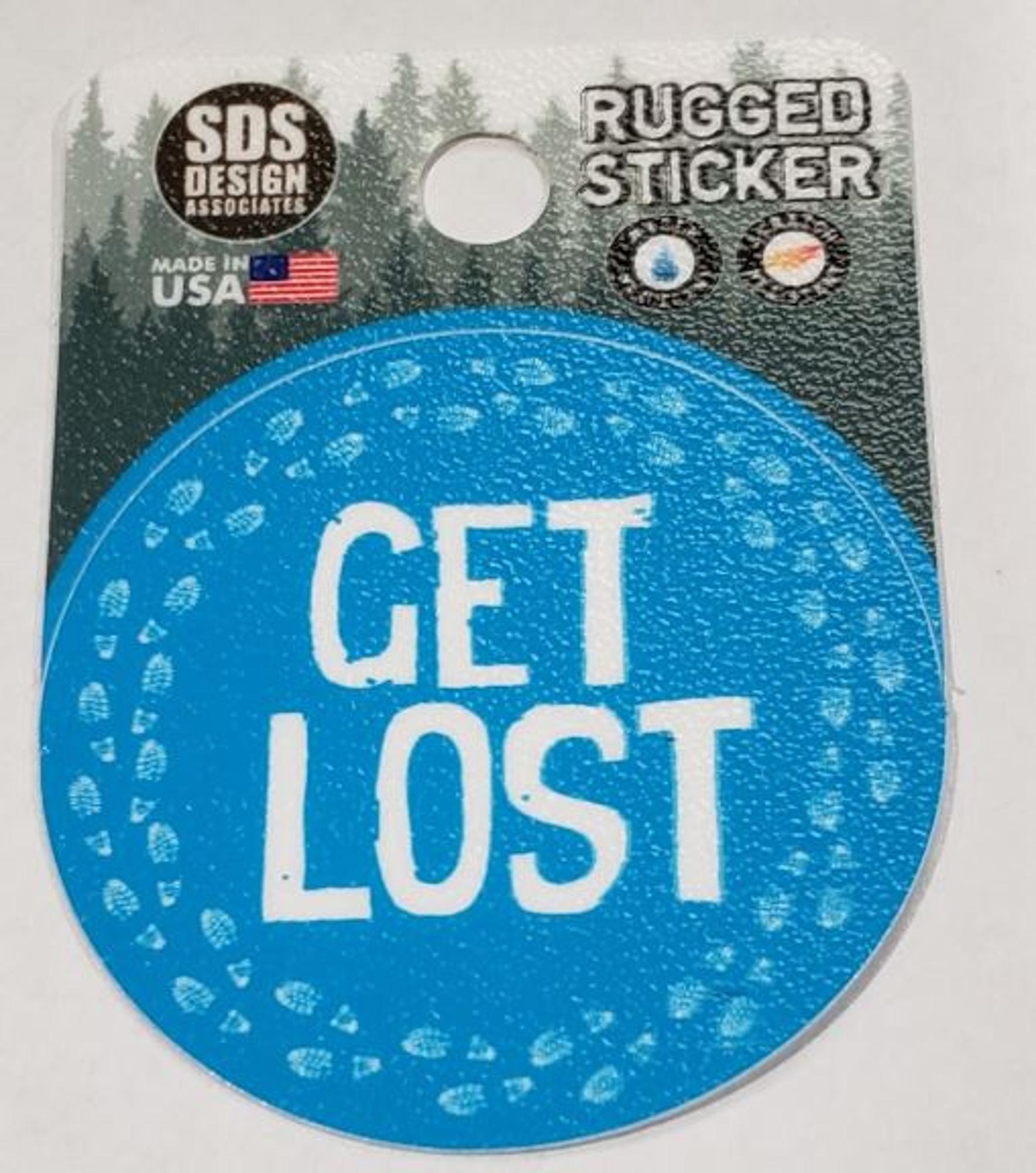 image of: Rugged Decal- Get Lost