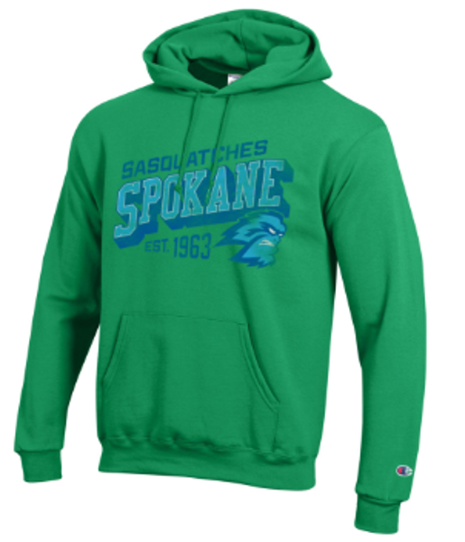 SCC HOODIE SASQUATCH GRN; $52.99