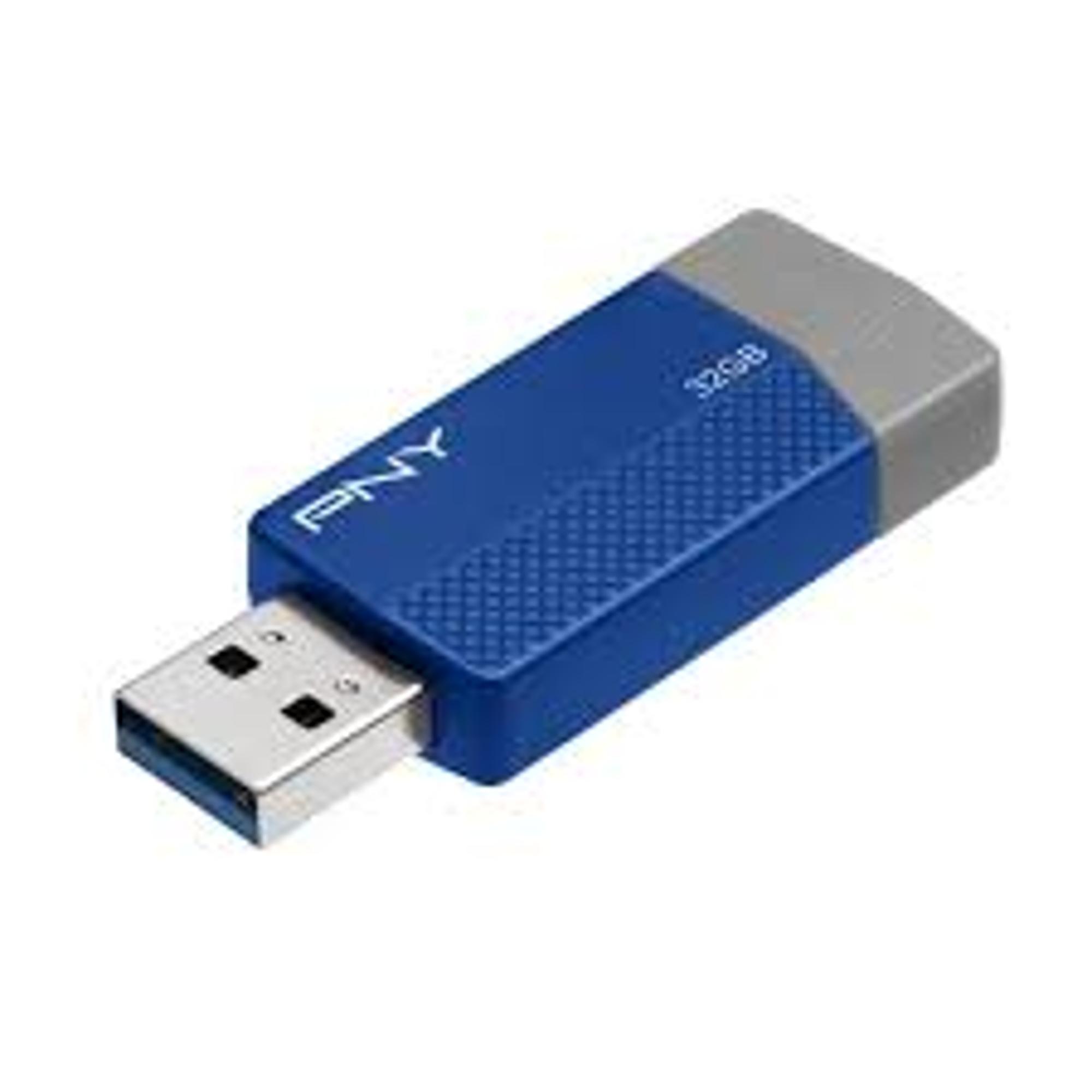image of: NY USB 3.0 Flash Drive, 32GB, Assorted Colors, P-FD32GELEDGE-GE