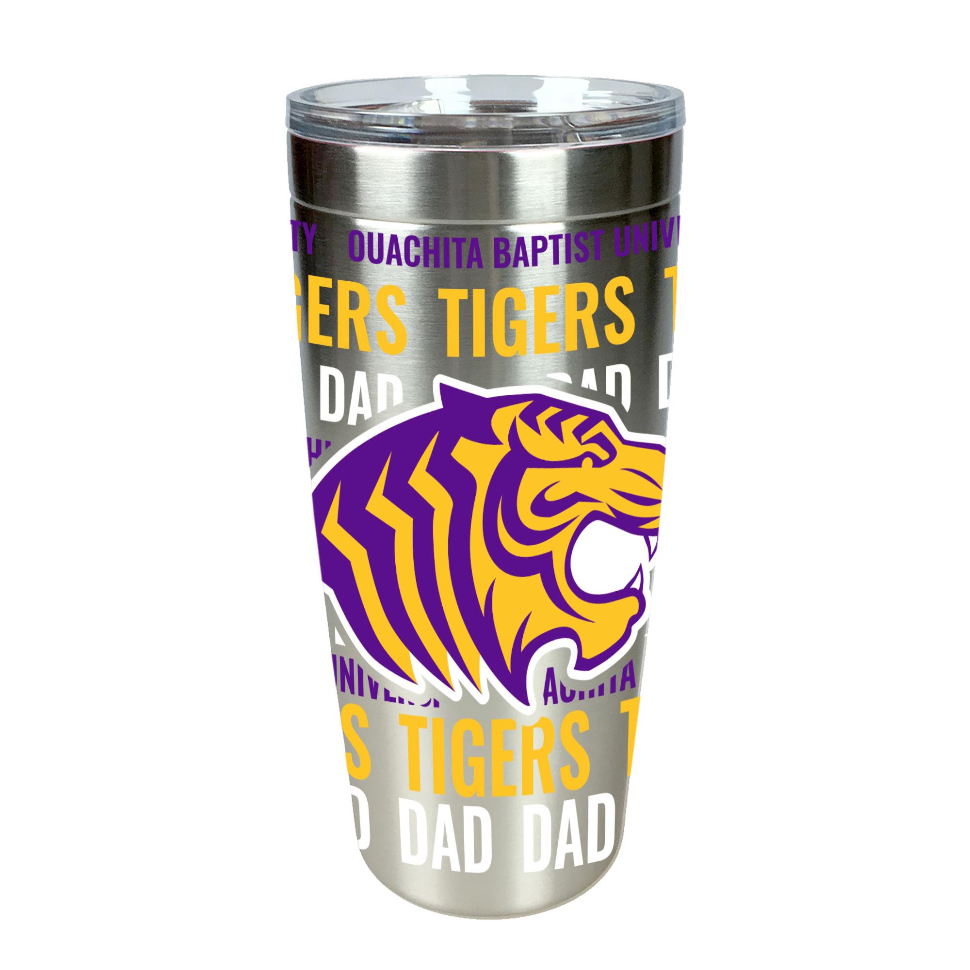 image of: Ouachita Tigers Dad 20 oz Viking Nova Tumbler