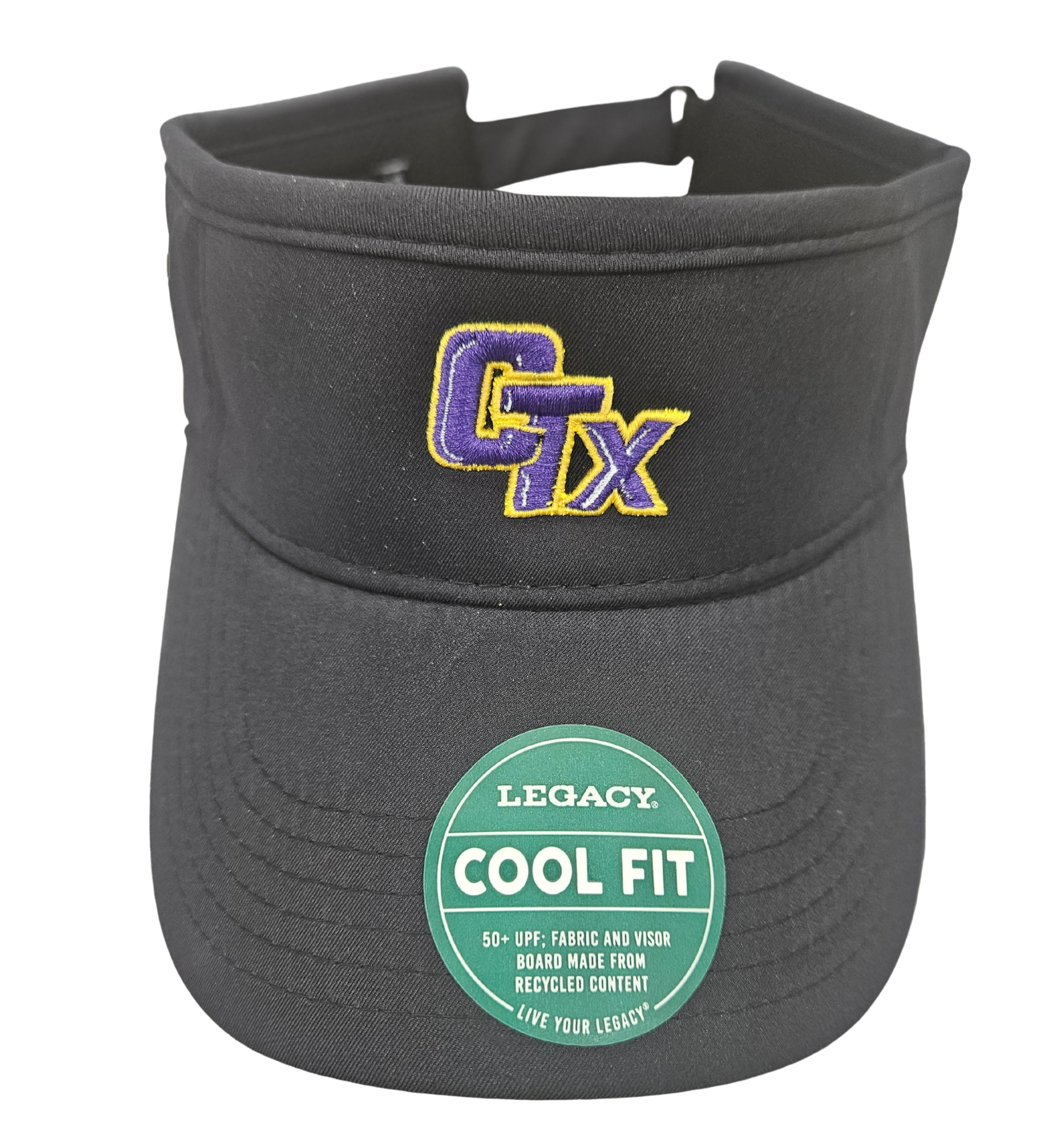 image of: Twill Cool-Fit Visor Black