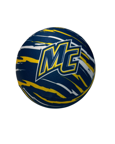 MC Blue and Yellow Foam Ball; $29.99