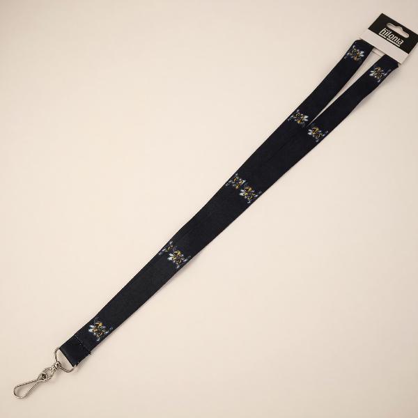 LANYARD - CATANIA BLK W/ "MASCOT"; $6.99