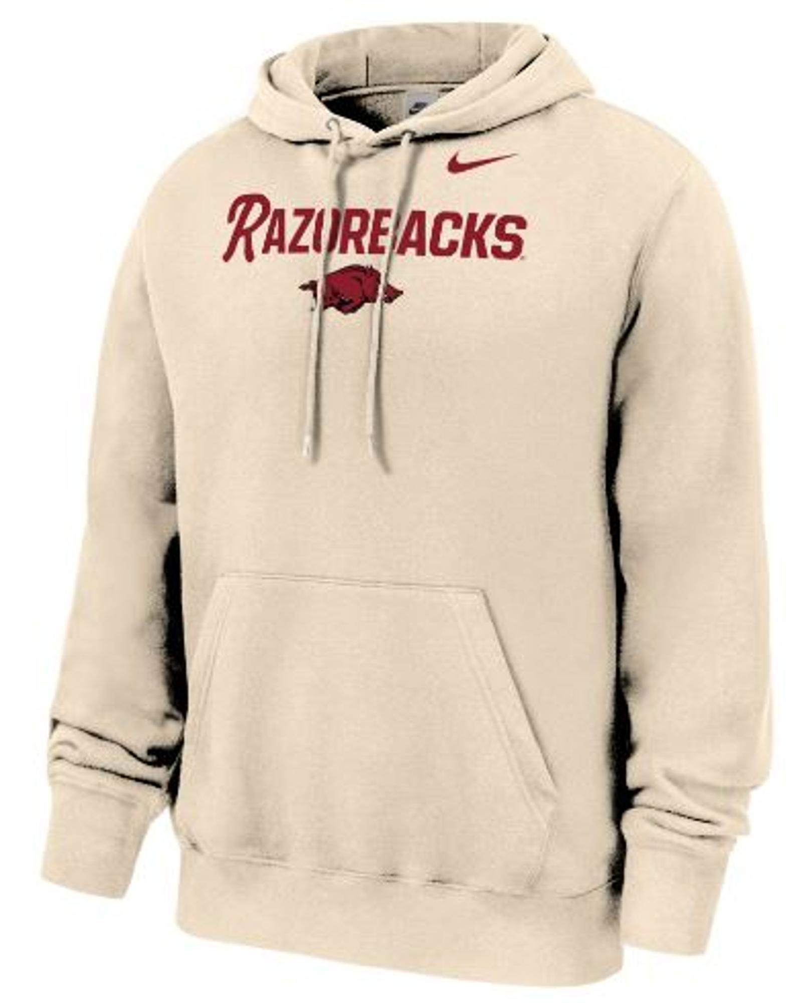 image of: Arkansas Razorbacks Nike Club Fleece Pullover Hoodie