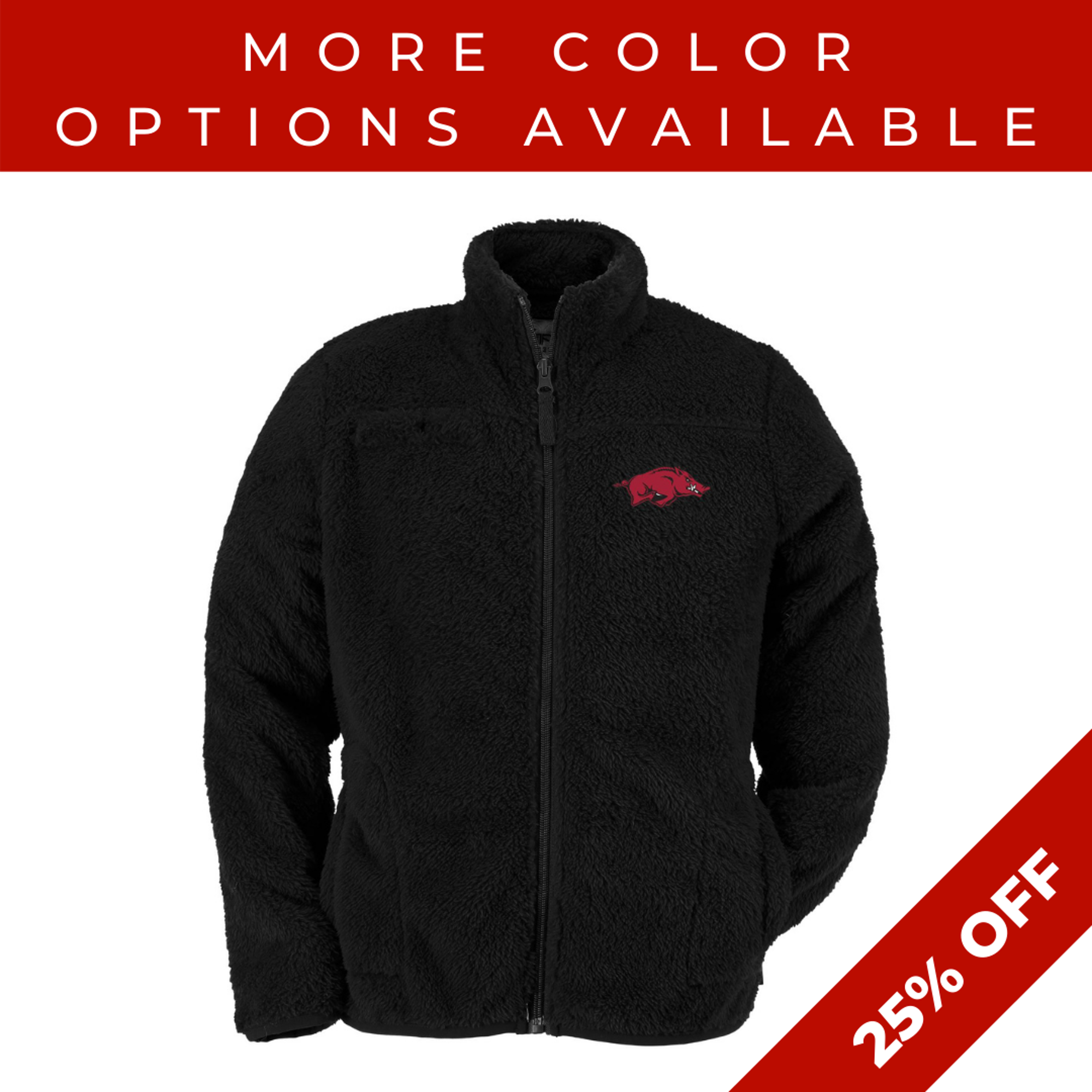 Arkansas razorback hot sale sherpa pullover