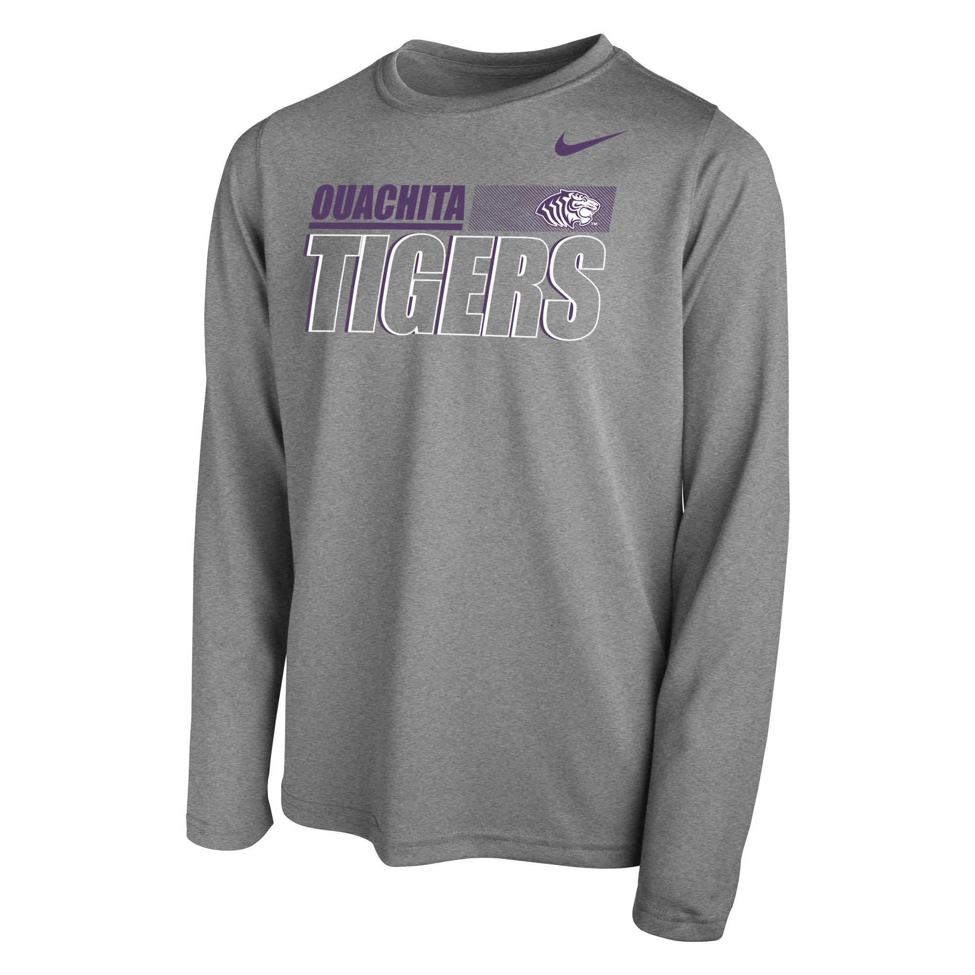 image of: OUACHITA TIGERS NIKE LEGEND YOUTH Long Sleeve  TEE