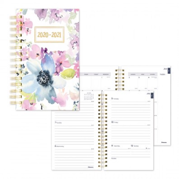 image of: Rediform Academic Weekly Planner Floral Design 2020-2021