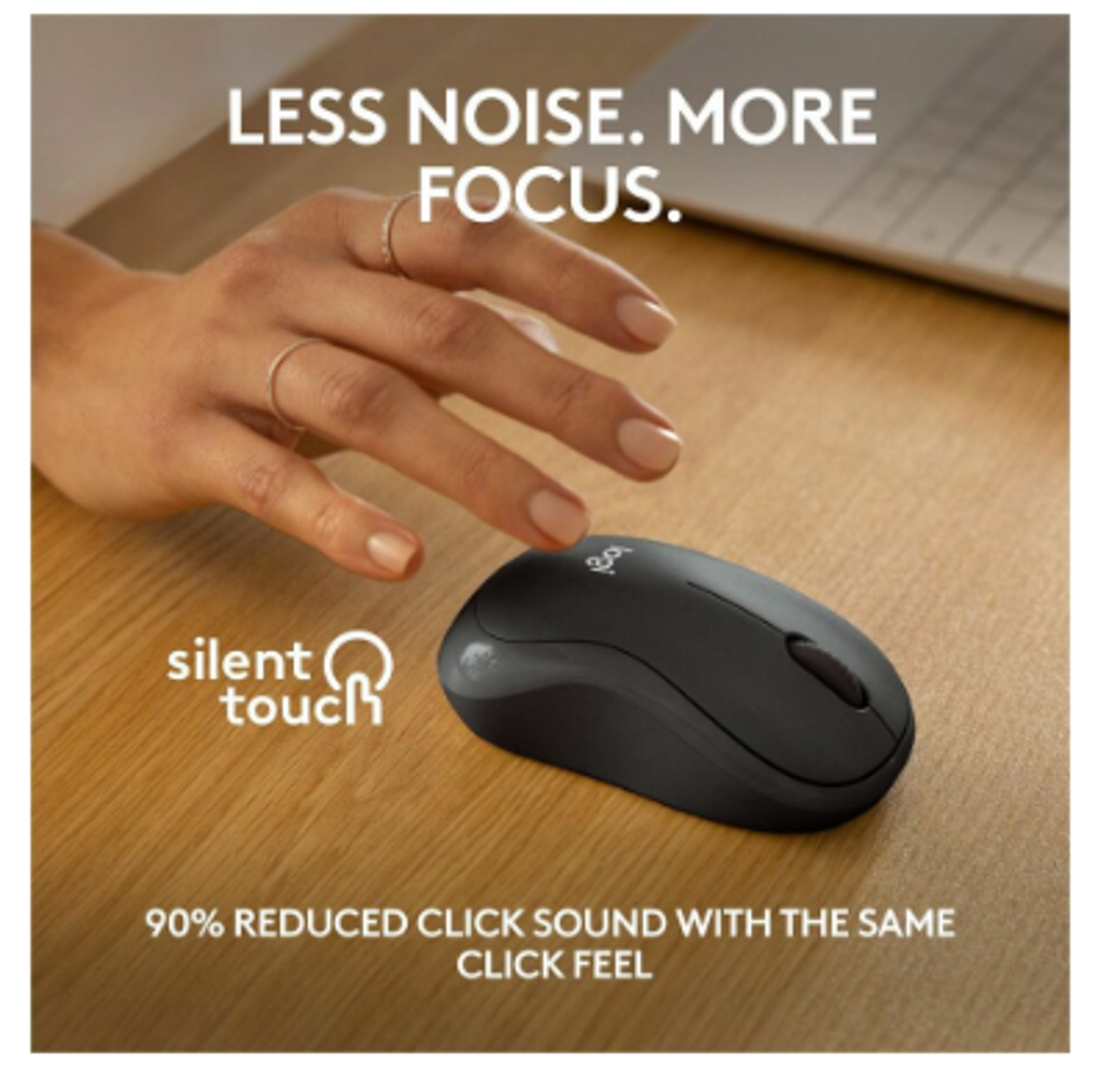 Product image 3 of 3 for Logitech M240 Silent Bluetooth Mouse, Wireless, Compact, Portable, Smooth Tracking