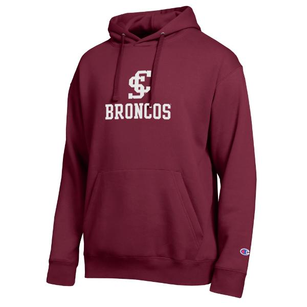 Santa Clara Broncos Champion All Star Better Fleece Hood, Garnet; $69.98