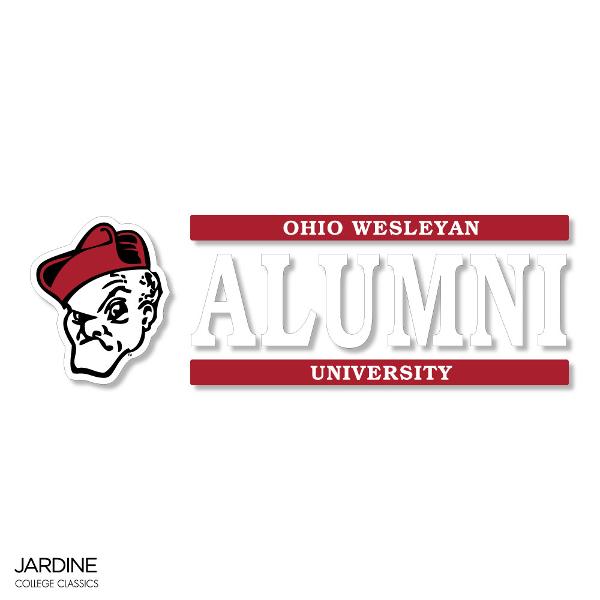 Owu Decal Vinyl 6" Alumni; $8.99