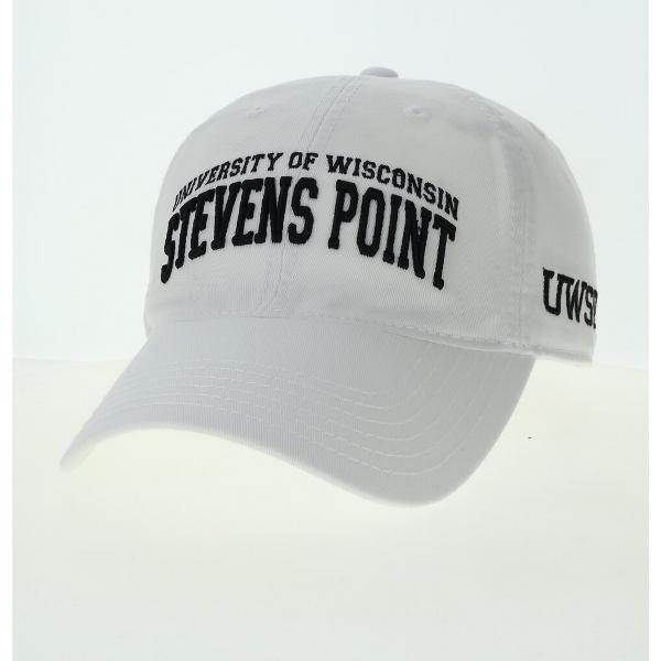 University of Wisconsin Stevens Point SSN Wordmark 2L Adjustable Hat, White; $29.98
