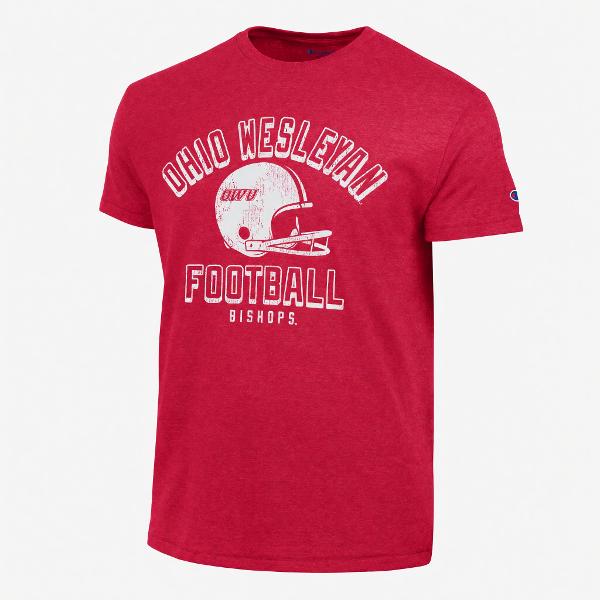 Owu Short Sleeve Tee Ultimate Tri-Blend Helmet Scarlet; $32.99