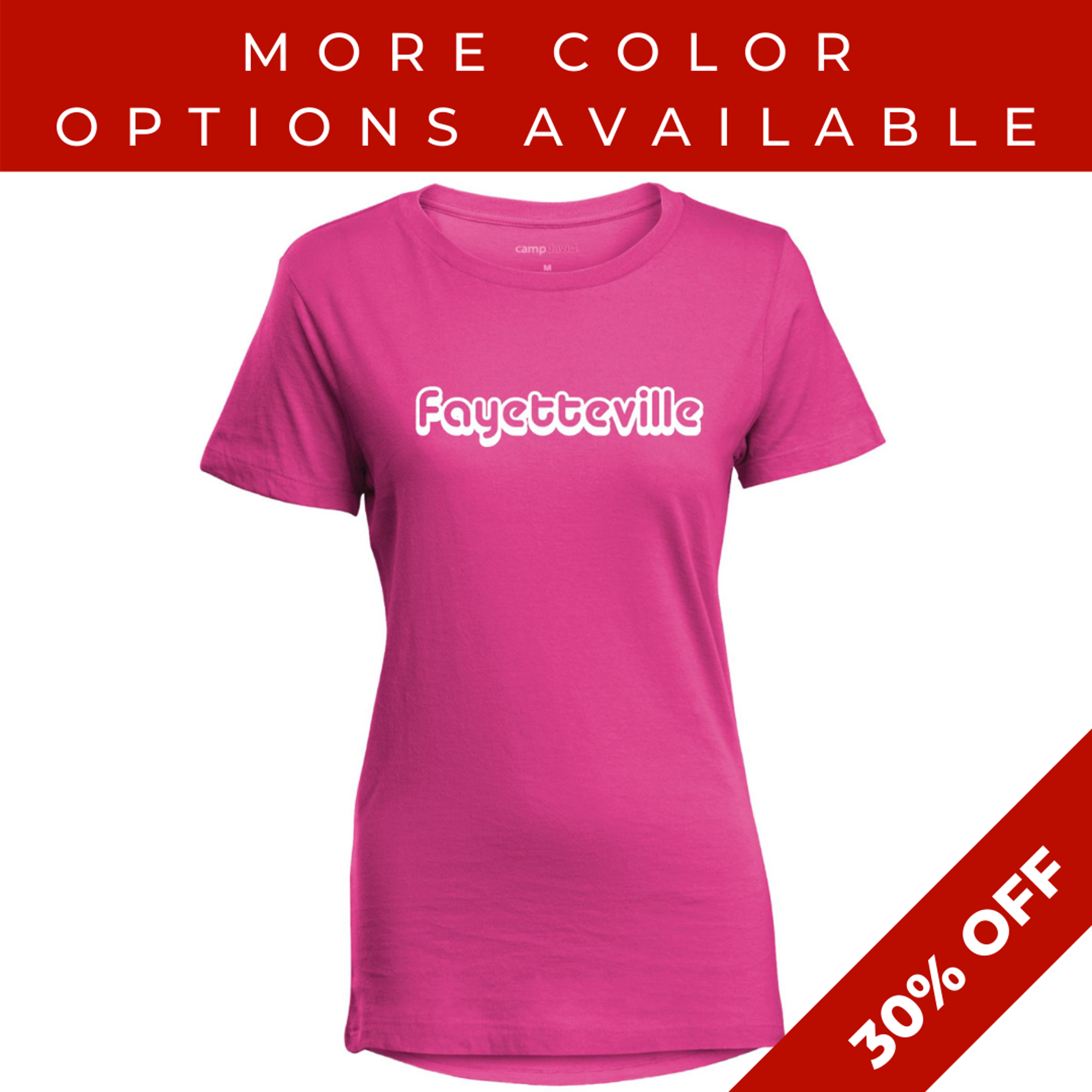 image of: MD-Fayetteville Arkansas Crew Short Sleeve Tee