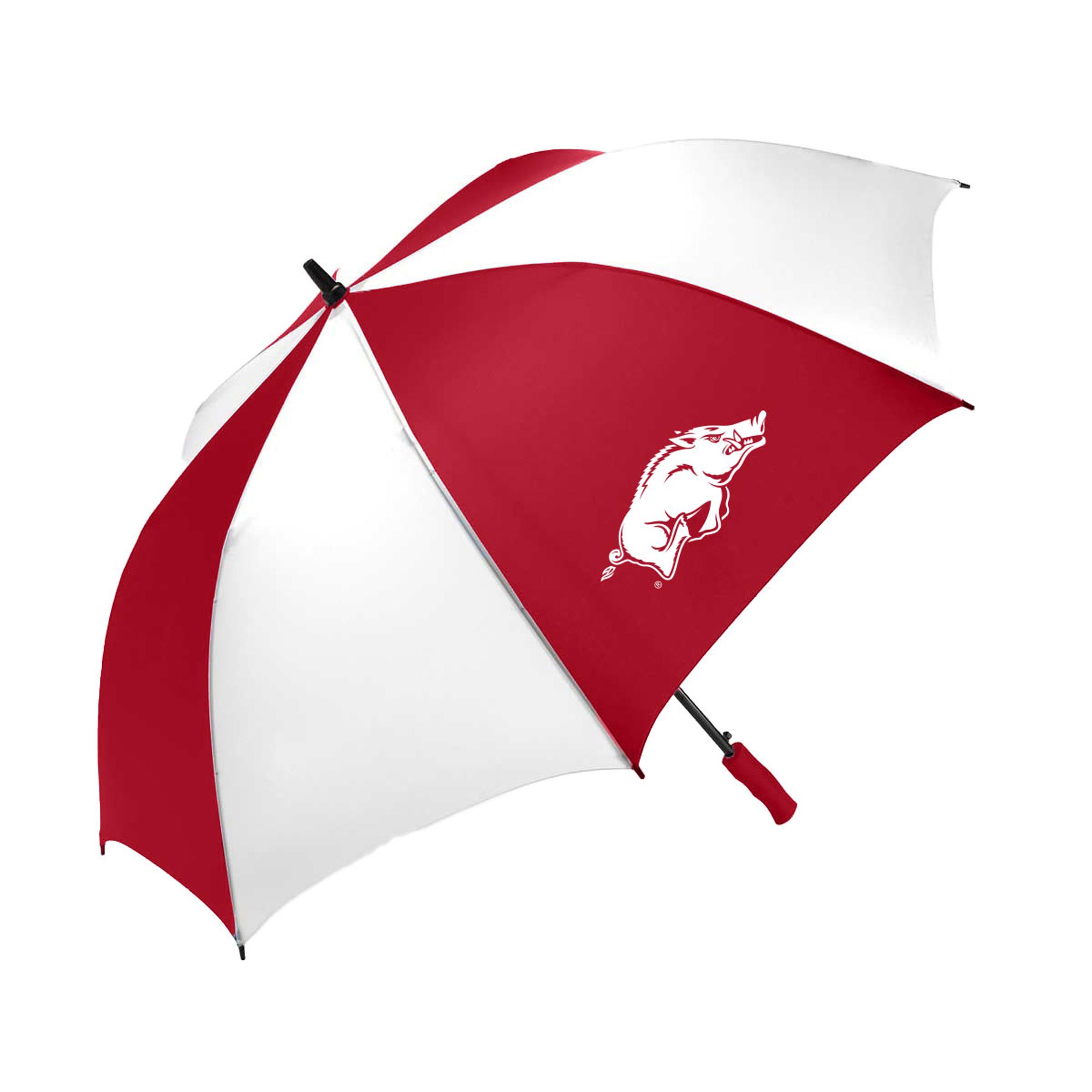 Product image 1 of 1 for Arkansas Razorbacks 58" Auto Open Stick Umbrella