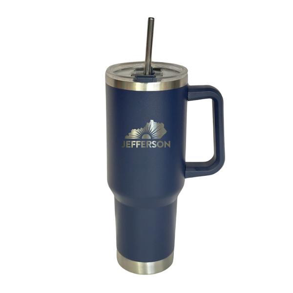 KJCTC 40 OZ TUMBLER MIDNIGHT BLUE; $39.99