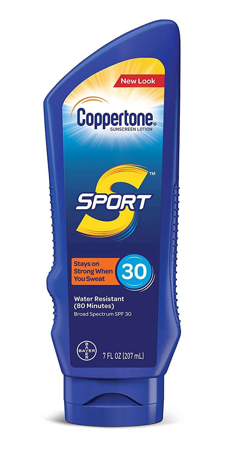 image of: Coppertone SPORT Sunscreen Lotion Broad Spectrum SPF 30