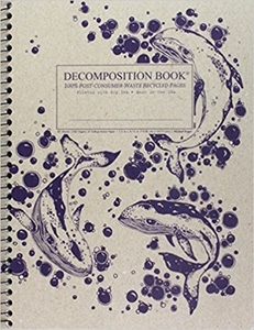 Product image 1 of 1 for Michael Roger Coilbound 7.5x9.75 Decomposition Book - Humpback Whales