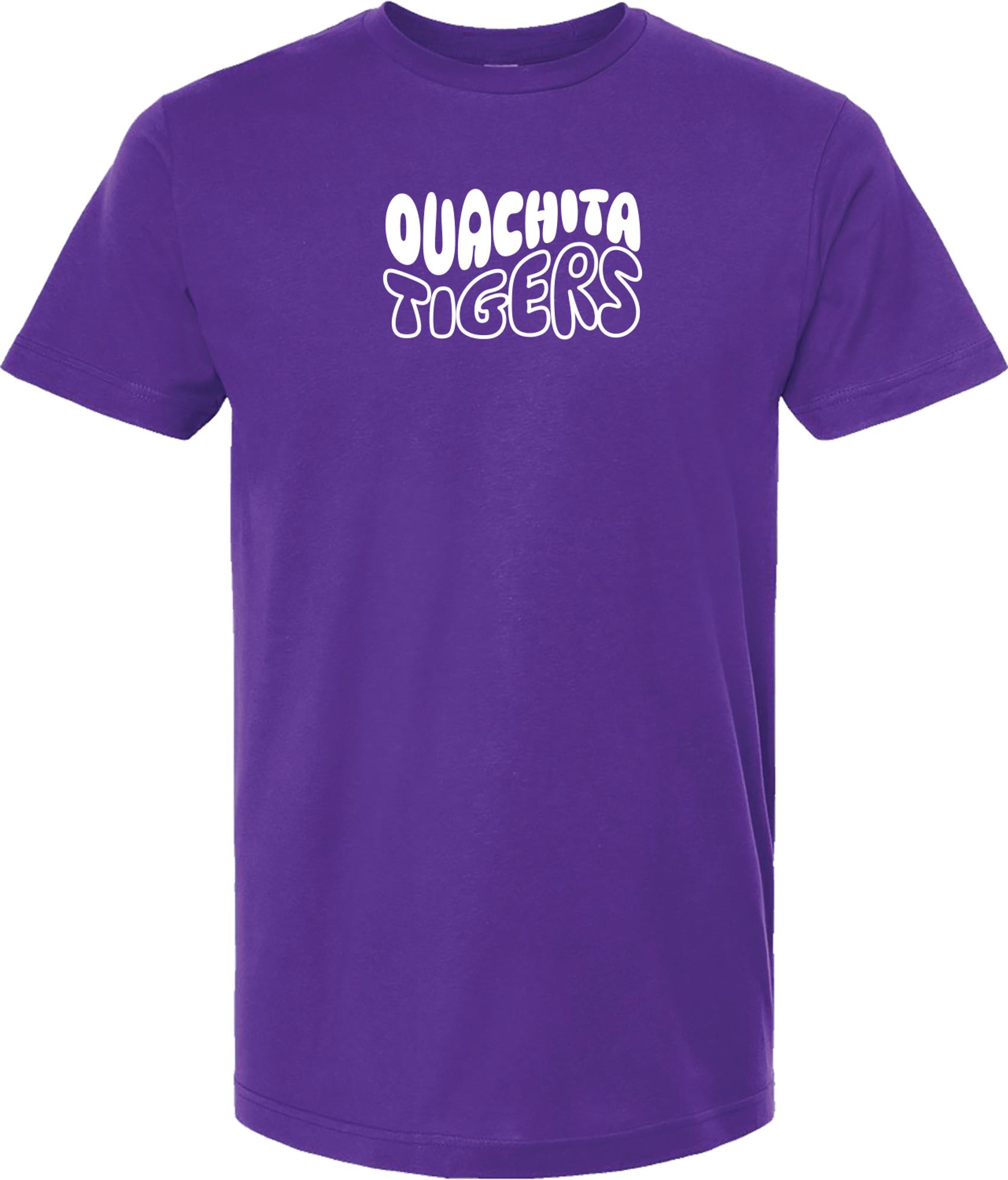Product image 2 of 2 for Ouachita Tigers Bubble Fine Jersey Short Sleeve Tee