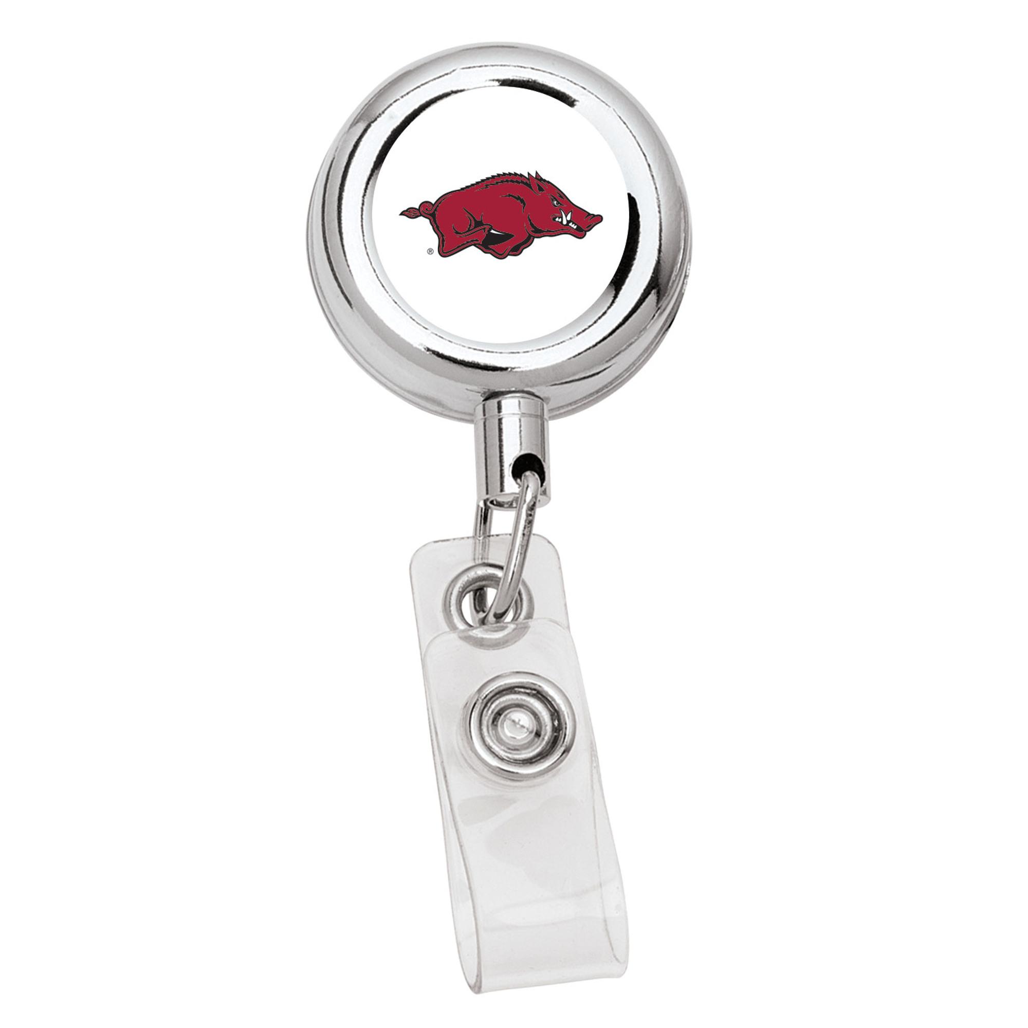 Product image 1 of 1 for Arkansas Razorbacks Metal Retractable Badge Holder