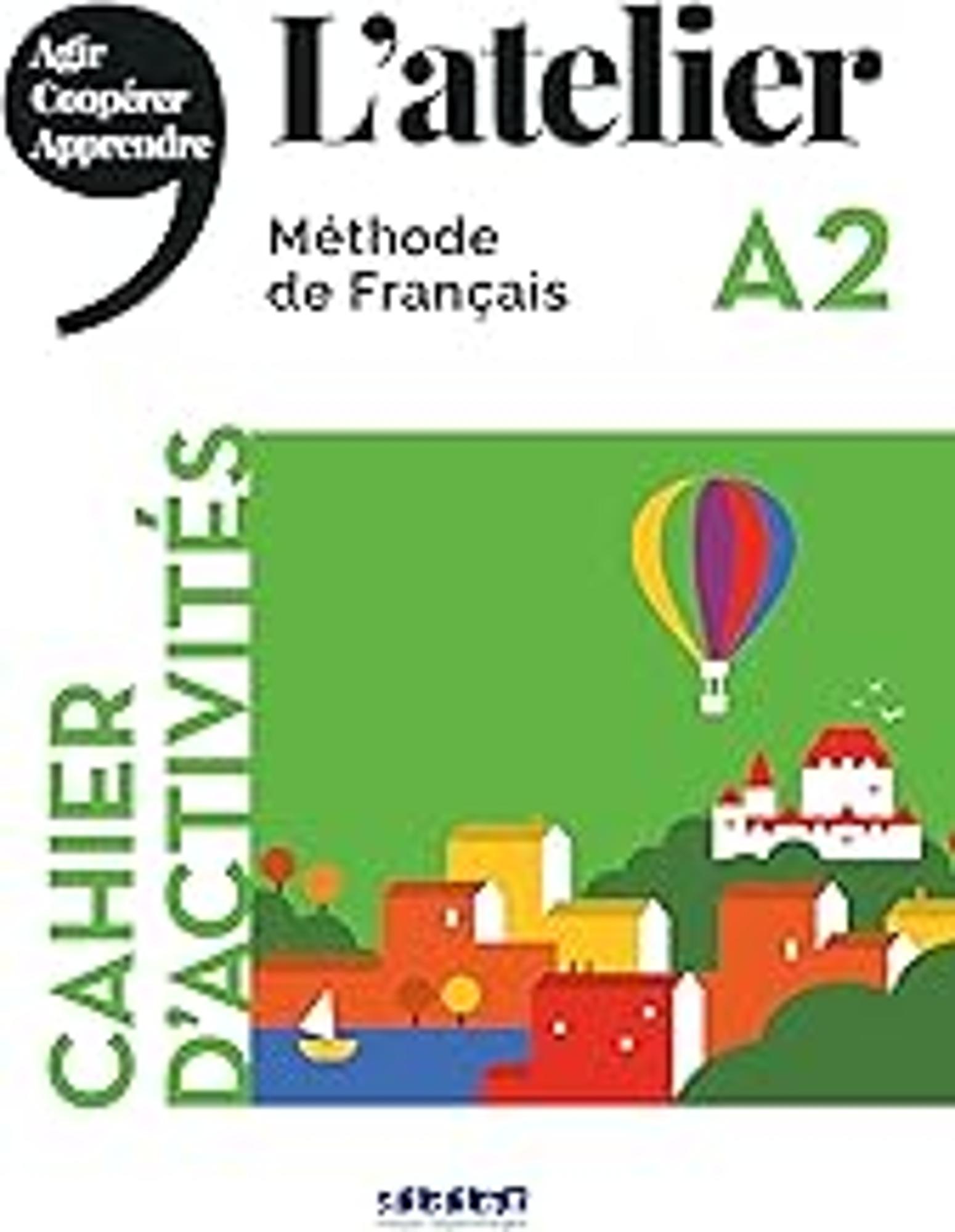 Cover image for L'atelier niv .A2 Cahier + CD