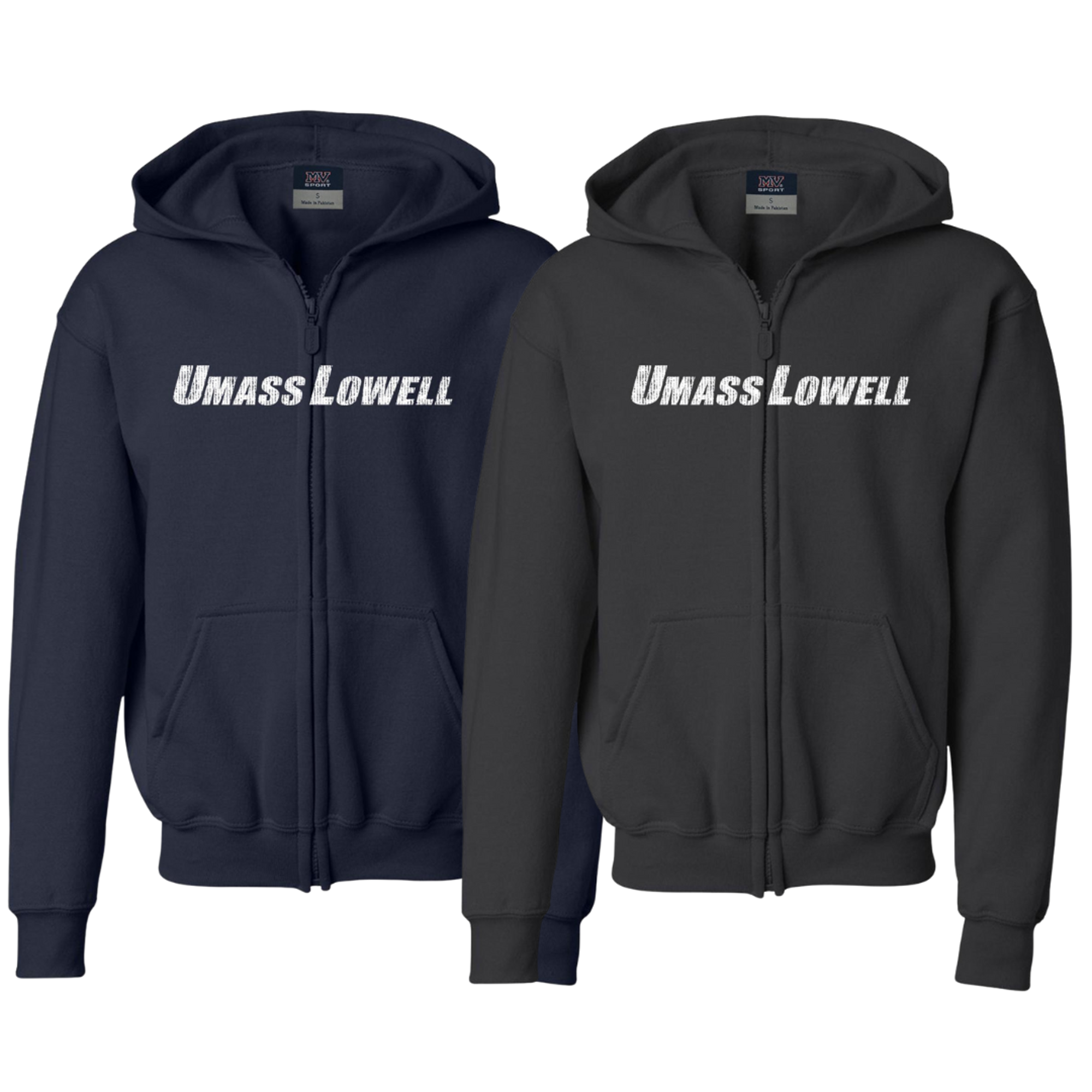 image of: Umass Lowell Youth Classic Fleece Full Zip