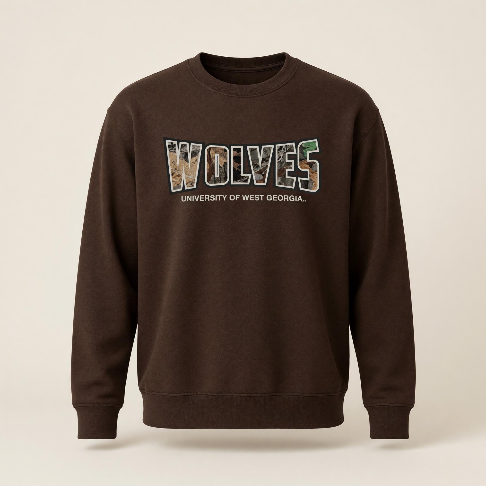 Product image 1 of 2 for CI WOLVES CAMO CREWNECK