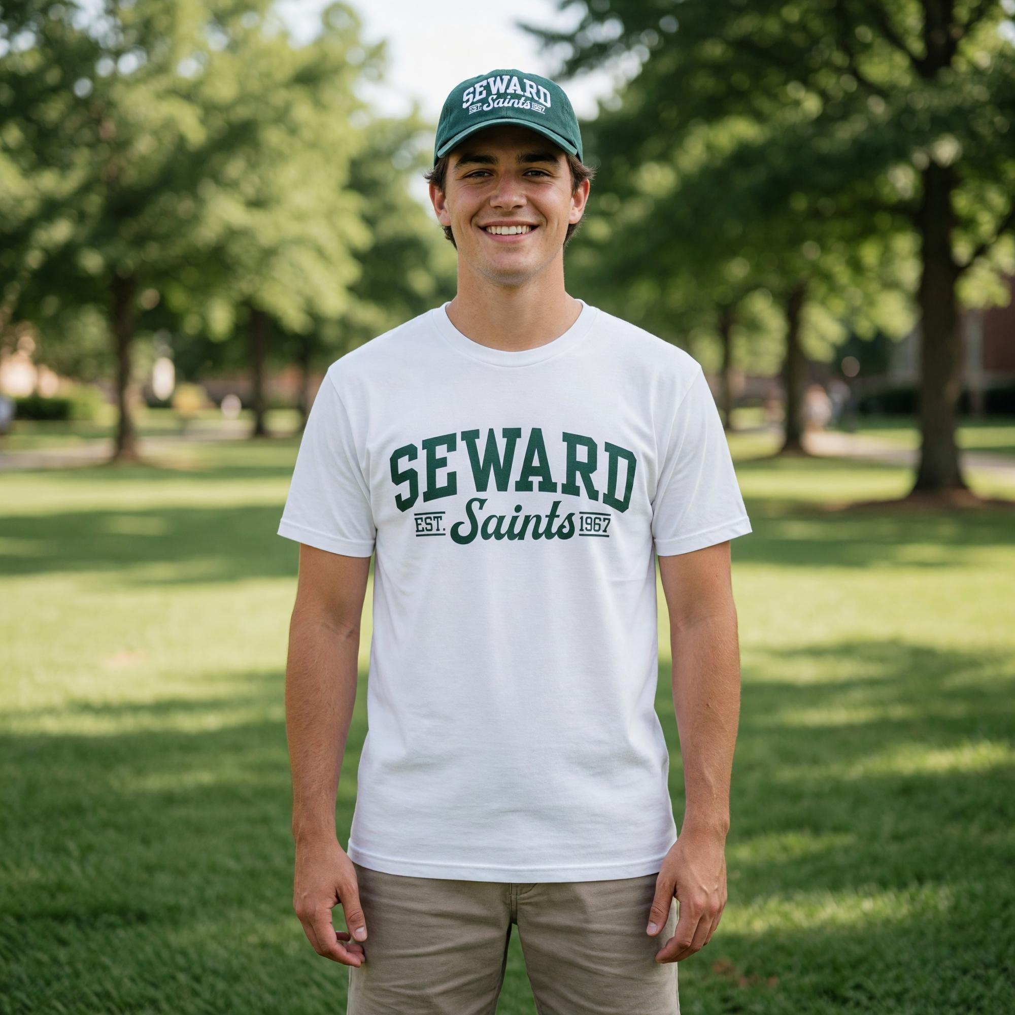 Product image 2 of 5 for MV Sport Seward Saints T-Shirt & Cap Combo