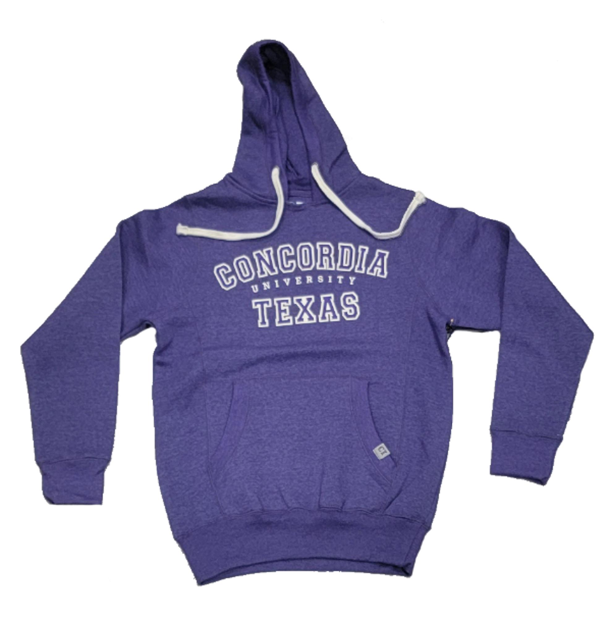 image of: Concordia University Texas Logo Hoodie Purple