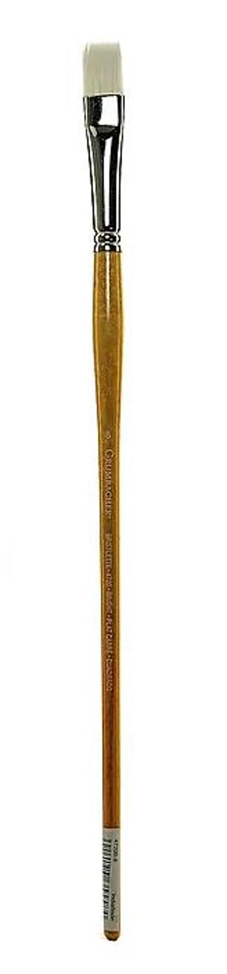 image of: Bristlette Long Handle White Taklon Brushes