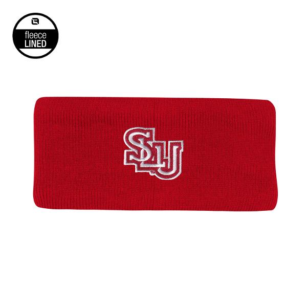 Logofit Fleece Lined Red Knit Earband; $19.95
