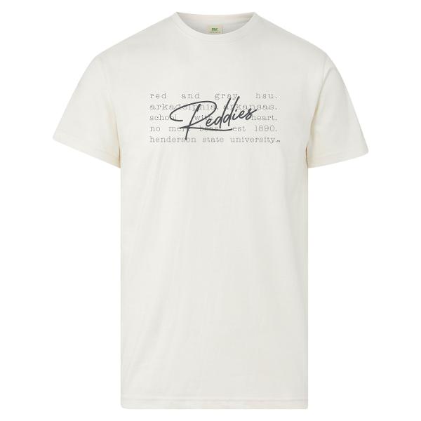 Reddies Typewriter Everest Sustainable Tee; $15.99