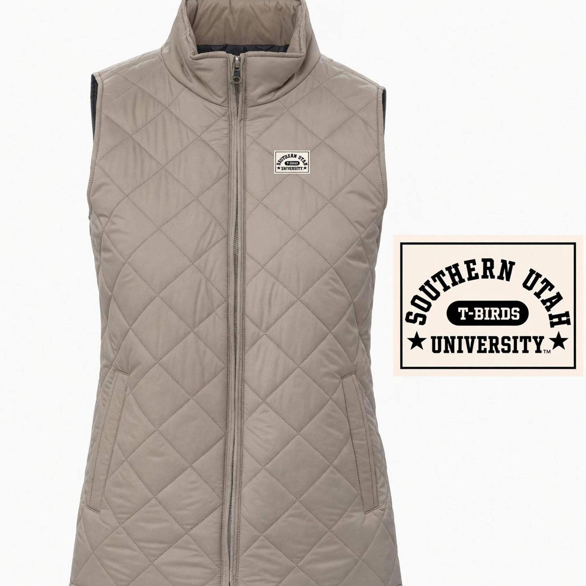 Product image 1 of 1 for MV SPORT WOMENS VEST DRIFTWOOD SOU T-BIRDS PATCH
