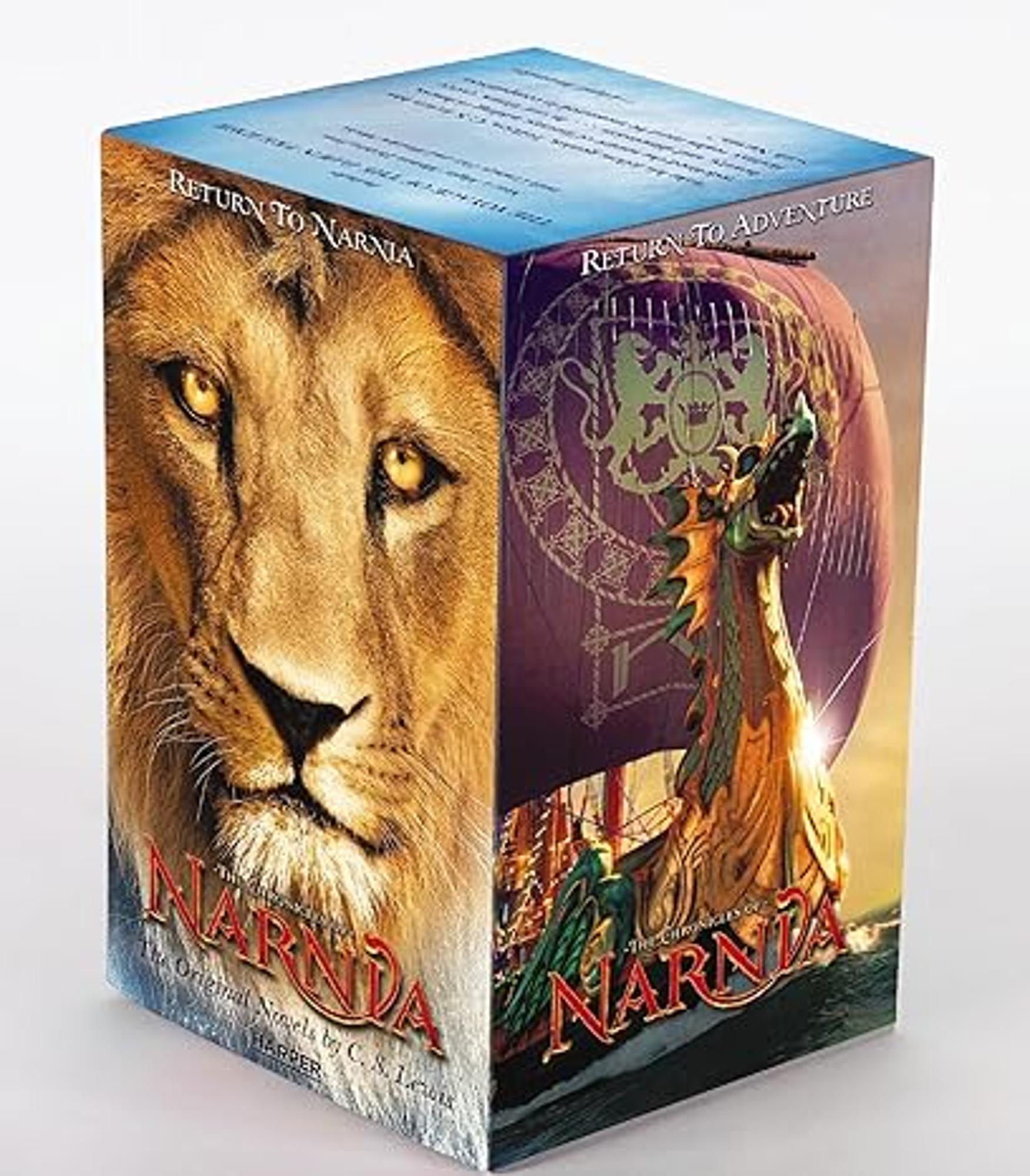 Cover image for CHRONICLES OF NARNIA,MOVIE...-BOX SET