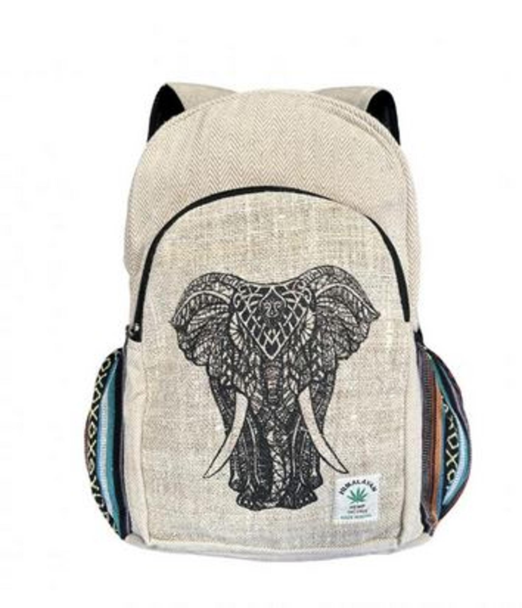 image of: Rising "Elephant" Hemp Backpack