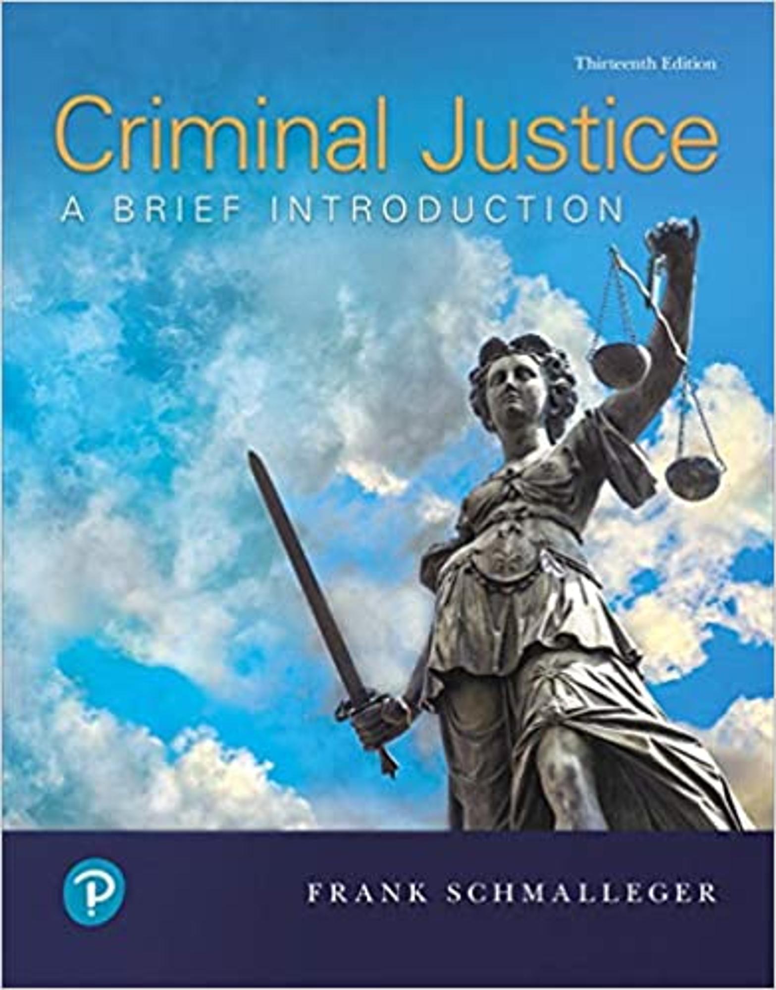 Cover image for CRIMINAL JUSTICE:BRIEF INTRO.(LOOSE)