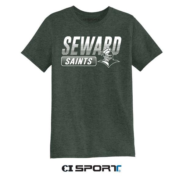 CI SPORT SEWARD SAINTS LAUNCHPAD SHORT SLEEVE TRIBLEND TEE; $22.99