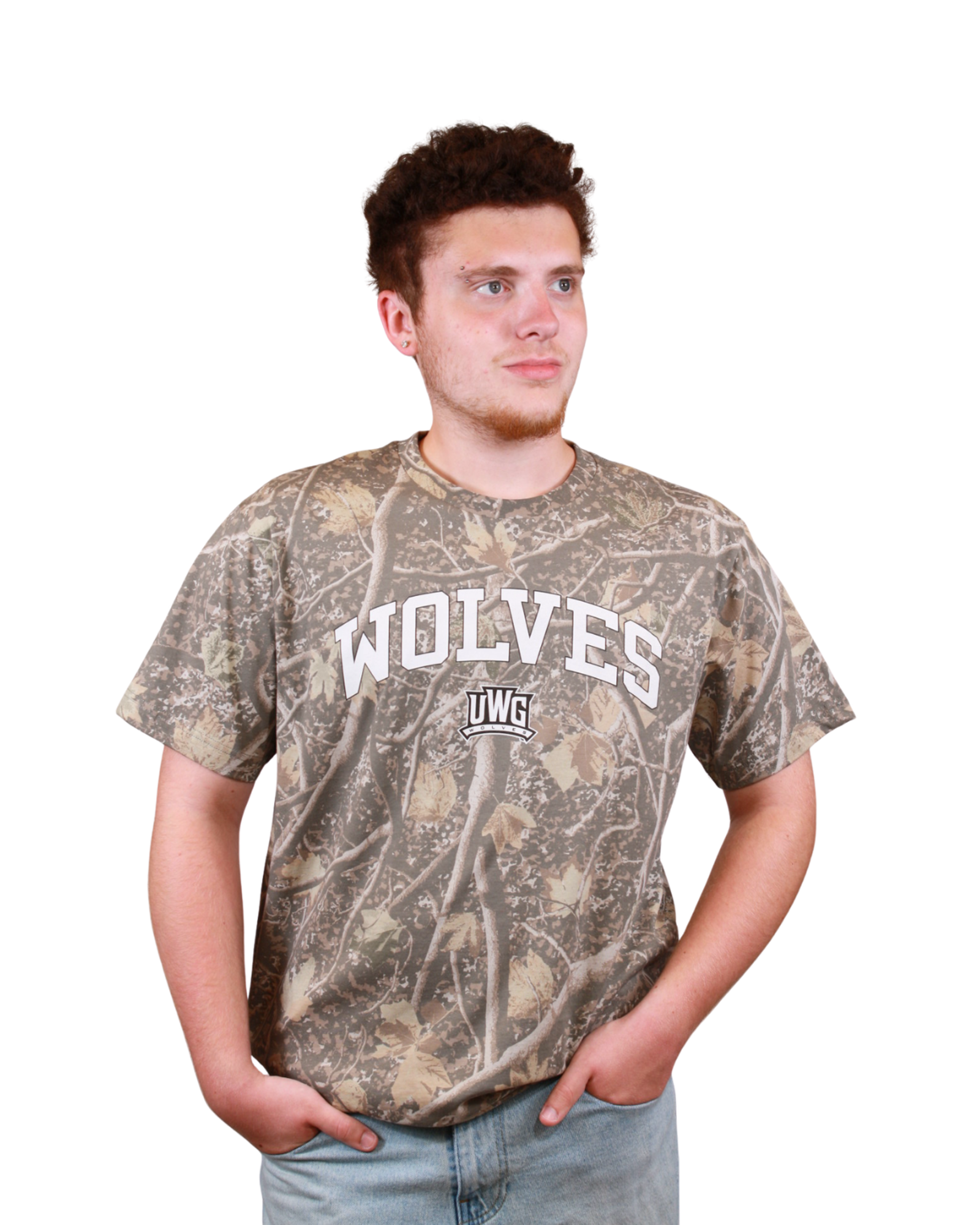 Product image 2 of 3 for CAMO WOLVES FOUNDATION TEE
