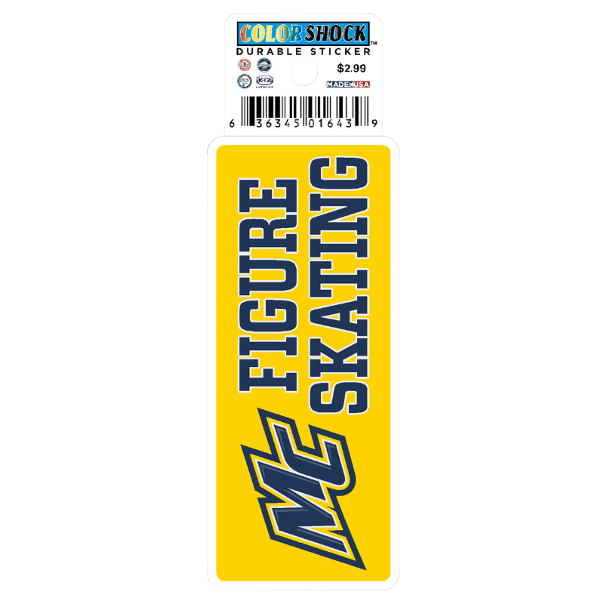 image of: MC Figure Skating Textured Stickers