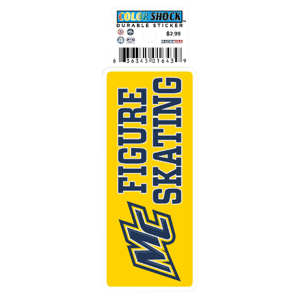 MC Figure Skating Textured Stickers; $2.99
