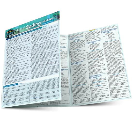 Cover image for MEDICAL CODING ICD-10-CM LAMINATED STUDY GUIDE