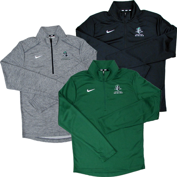 NIKE LOUIELINE SEWARD PACER 1/4 ZIP; $61.99