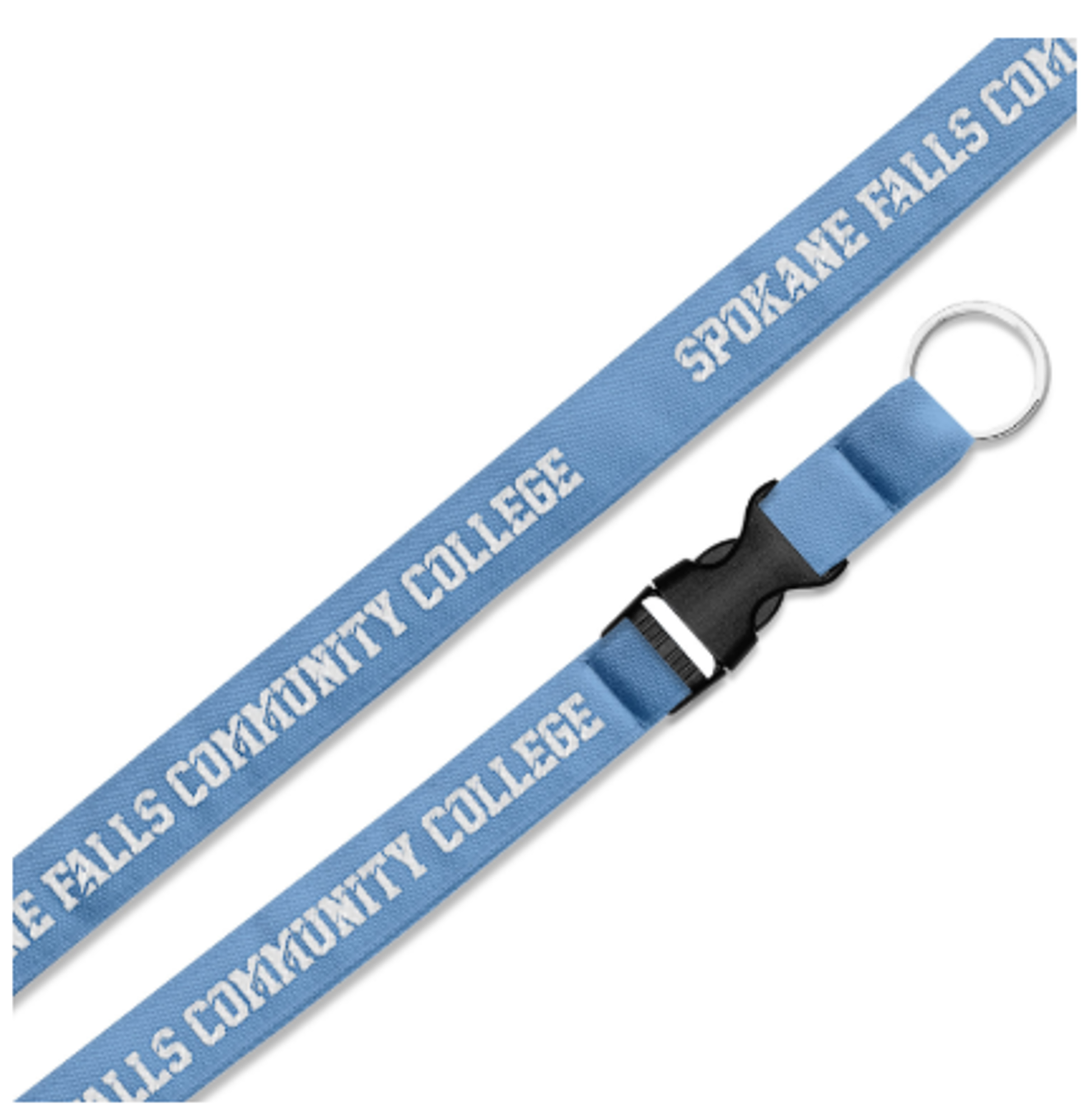 Product image 1 of 1 for SFCC 3/4" WOVEN LANYARD LT BLUE