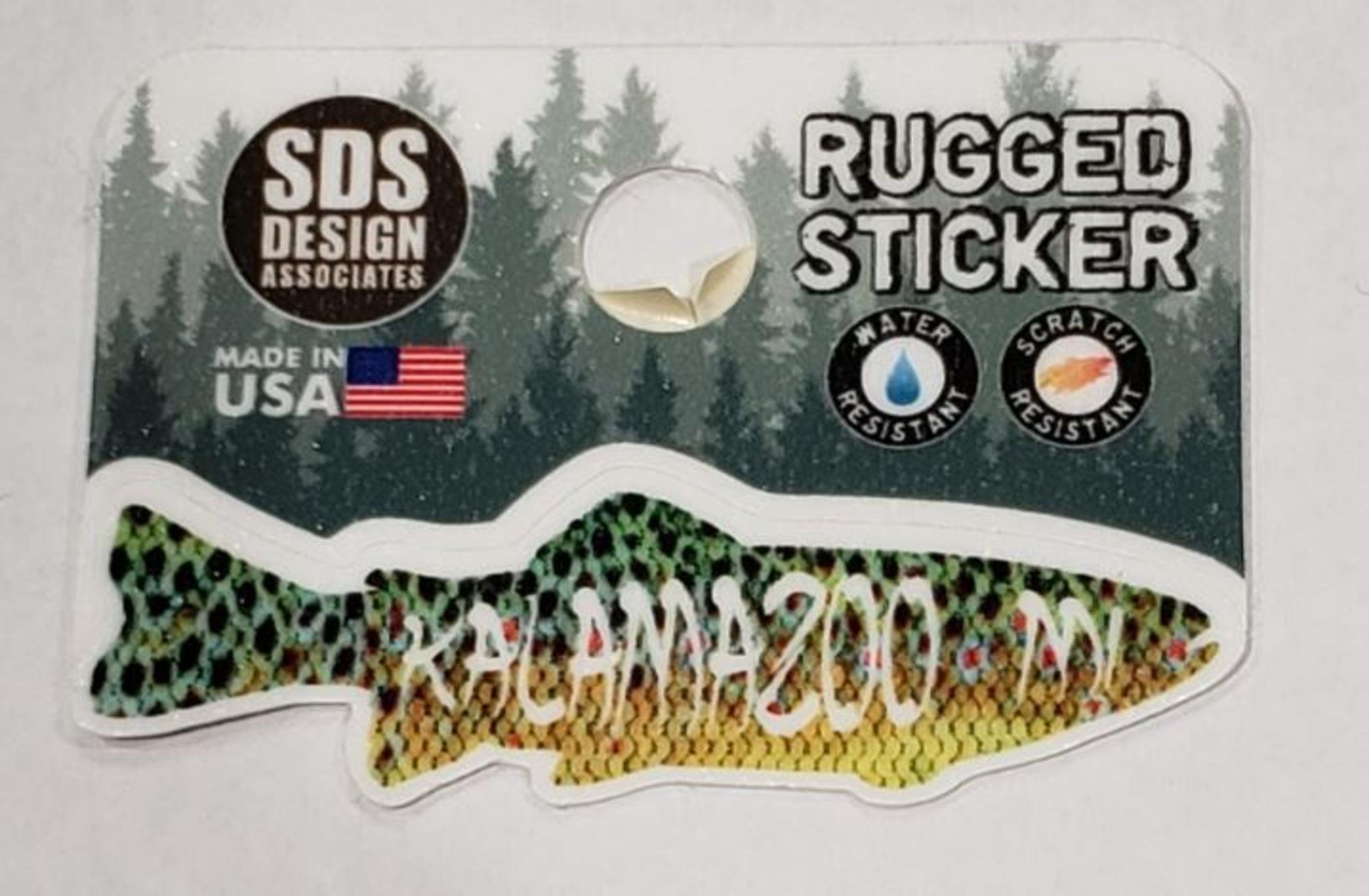 Rugged Decal - Rainbow Trout 2"