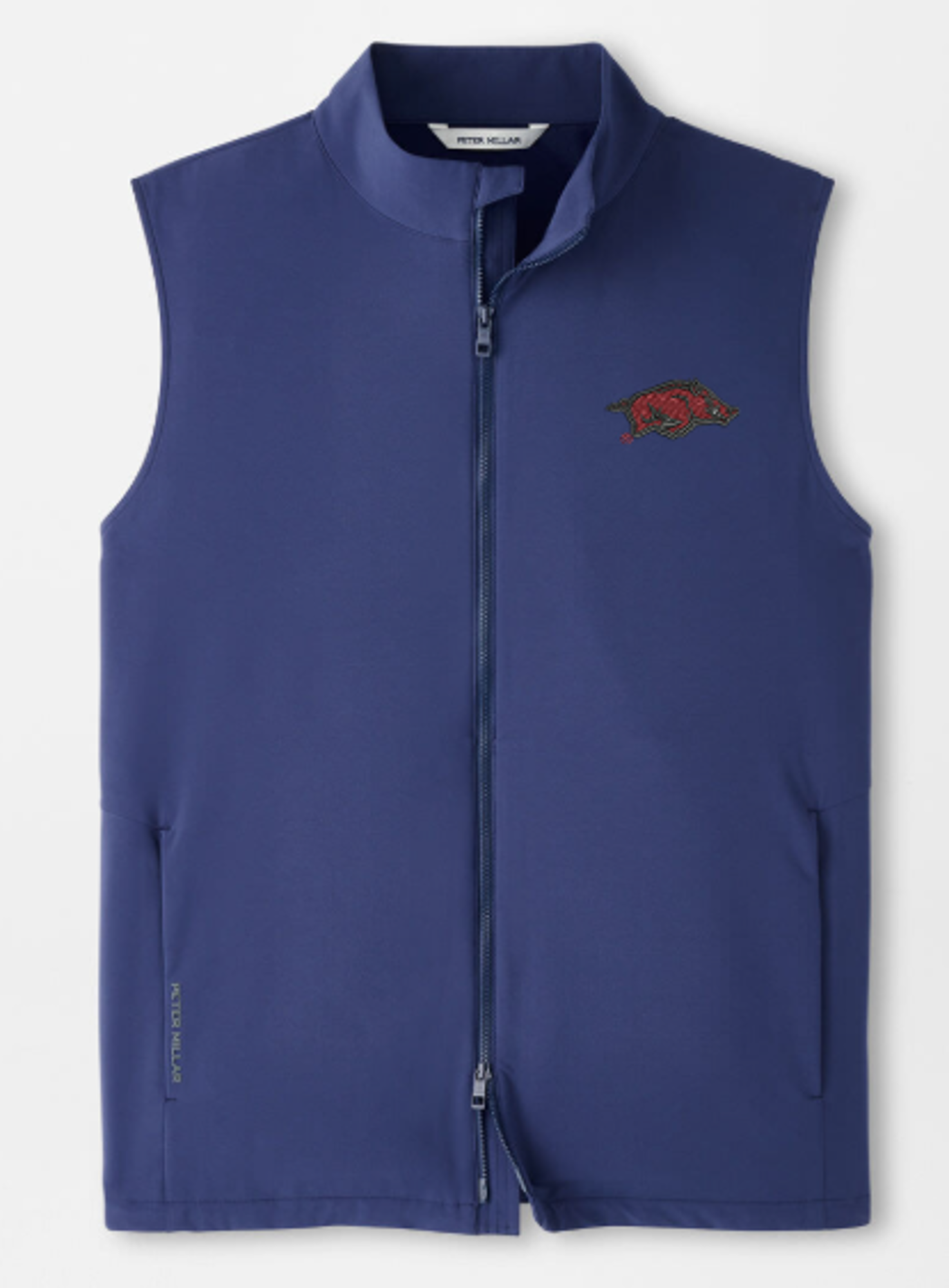 Product image 1 of 2 for Arkansas Razorbacks Peter Millar Dunes Vest - Running Hog