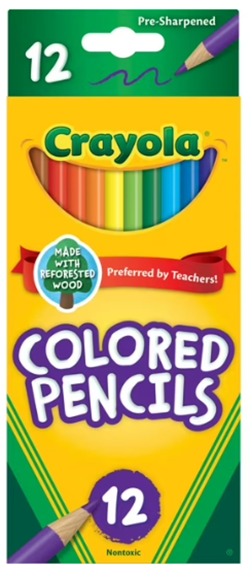 image of: Crayola Colored Pencils - 12pk