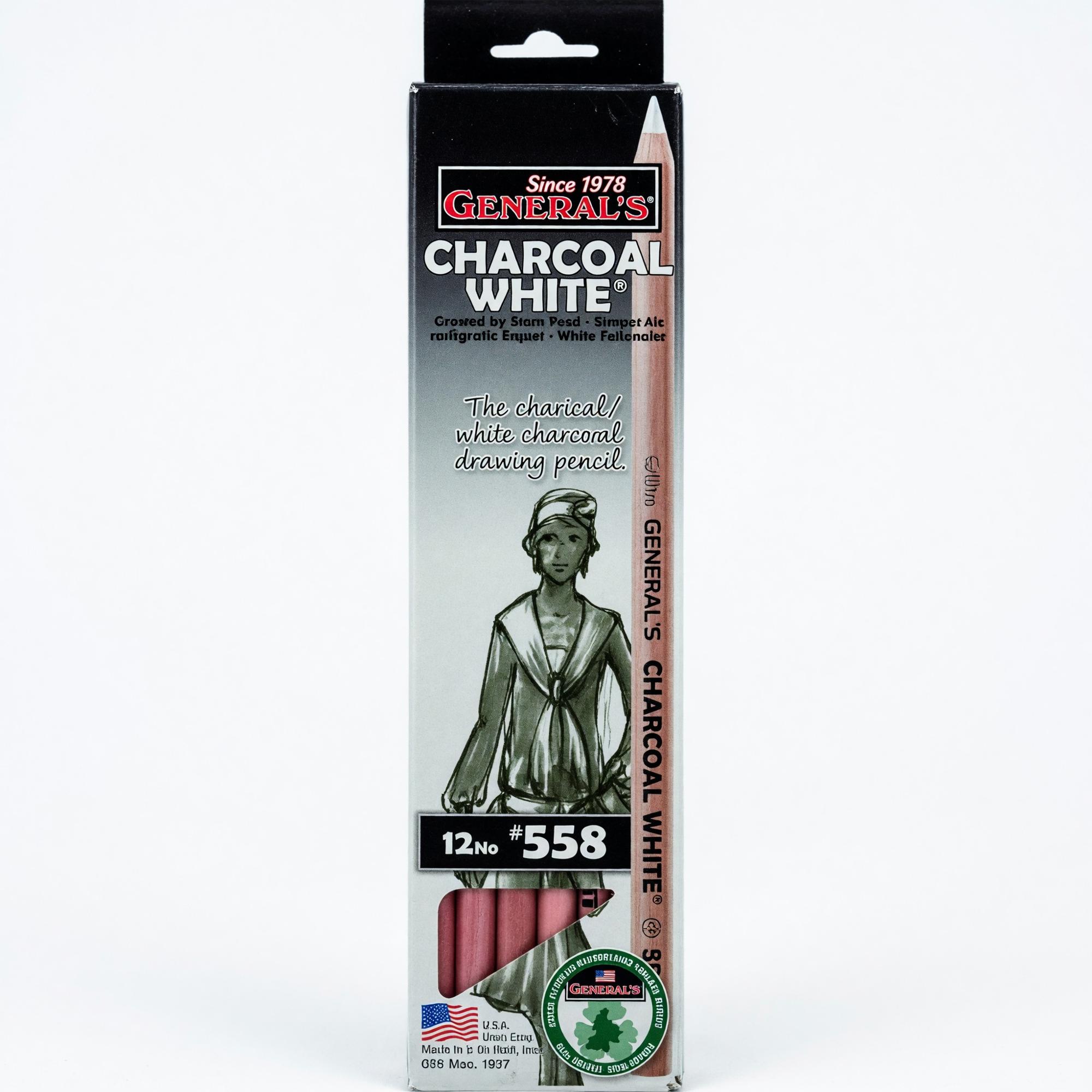 Product image 1 of 1 for GENERAL'S CHARCOAL PENCIL 558