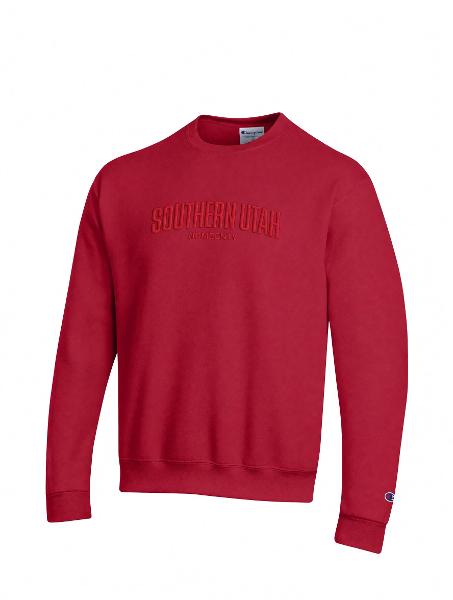 Champion Southern Utah 3D Embroidered Crew; $46.98