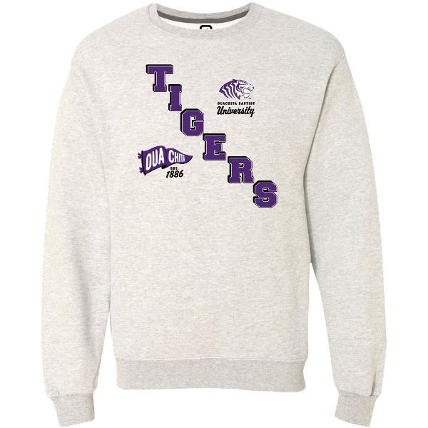 Tigers Co-Ed Essential Fleece Crew; $34.99