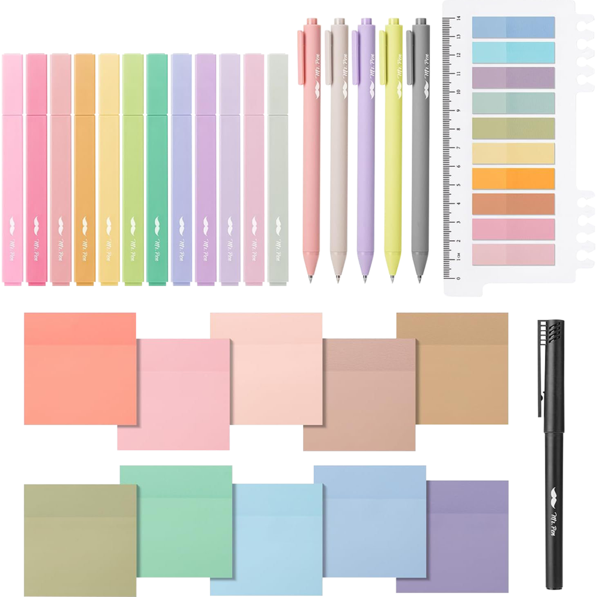 Product image 1 of 1 for Mr. Pen Aesthetic Book Annotation Kit