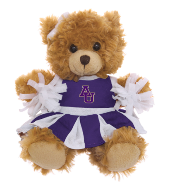 AU PLUSH 6" CHEER BEAR BEIGE; $24.99